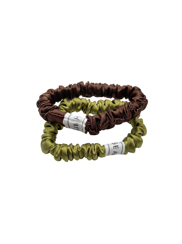 Silk Scrunchies - Braun & Oliv