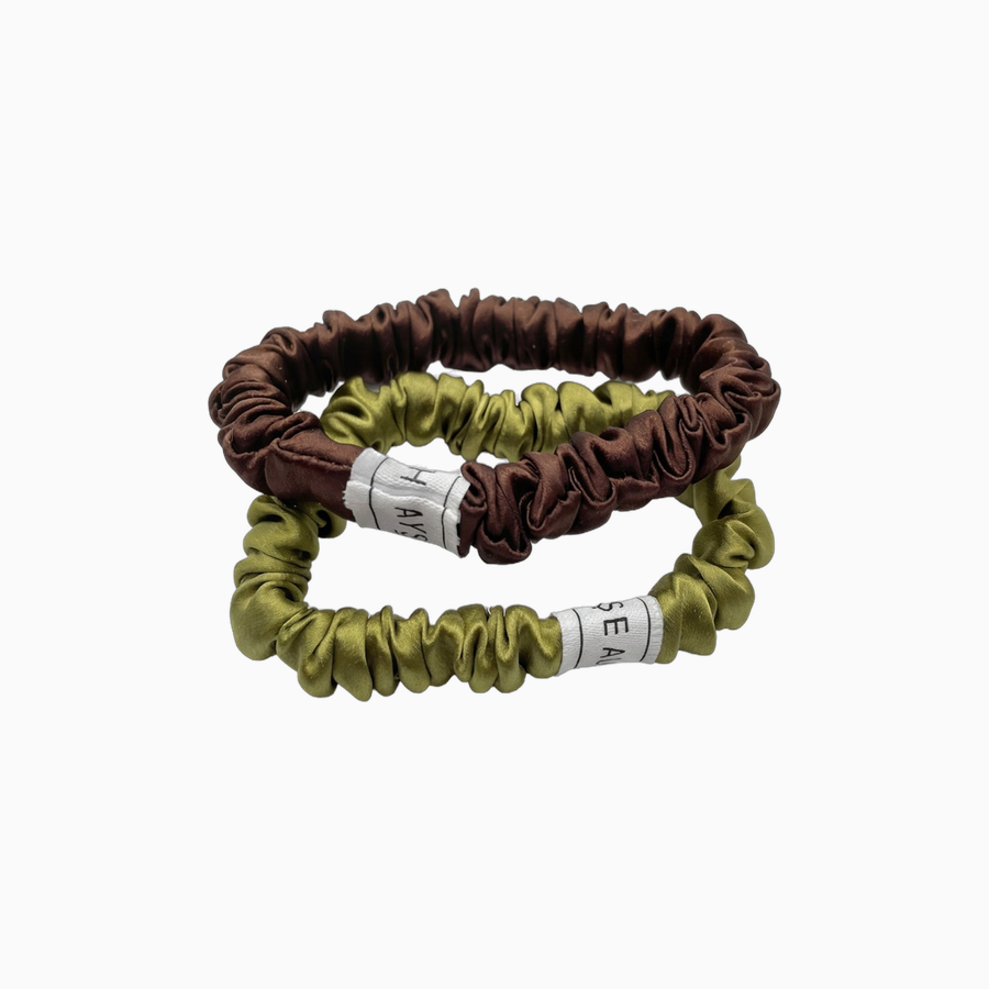 Silk Scrunchies - Braun & Oliv